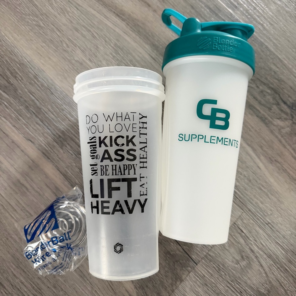 Blender Bottle Shaker Cup Set